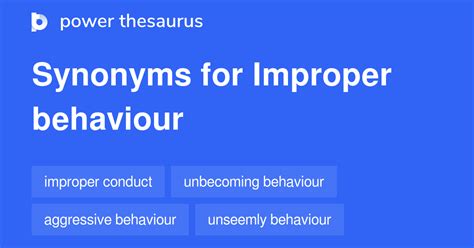 improper synonym